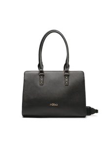Nobo Torebka NBAG-P2280-C020 Czarny. Czarne torebki klasyczne NOBO, bez wzorów, ze skóry, bez dodatków. Za 169,99 zł.