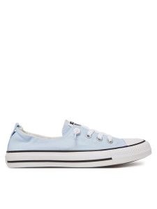 Converse Trampki Chuck Taylor All Star Shoreline Slip A12597C Błękitny. Niebieskie trampki Converse, bez wzorów, z materiału, bez zapięcia. Za 159,99 zł.