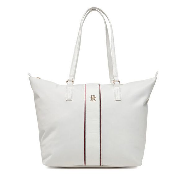 Torebka Tommy Hilfiger. Shopper bag TOMMY HILFIGER, bez wzorów, bez dodatków. Za 259,99 zł.