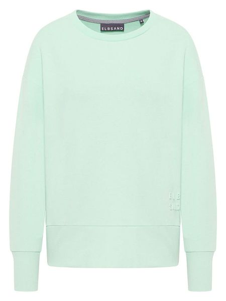 ELBSAND Bluza "Tove" w kolorze miętowym rozmiar: XS. Zielone bluzy ELBSAND, xs, bez wzorów, bez kaptura. Za 140,86 zł.