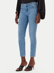 Liu Jo Jeansy UA5080 D4988 Niebieski Slim Fit. Niebieskie jeansy Liu Jo, bez wzorów, z bawełny. Za 489,99 zł.