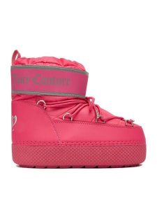 Juicy Couture Śniegowce EO-HXH22195-1 Różowy. Czerwone buty zimowe Juicy Couture, z materiału, bez obcasa, bez zapięcia. Za 359,99 zł.