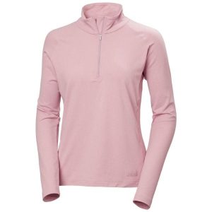 Damska bluza dresowa 1/2 z zamkiem błyskawicznym Helly Hansen Tyri. Czerwone bluzy Helly Hansen, bez wzorów, z dresówki, bez kaptura. Za 362,50 zł.