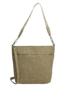 Beagles Shopper bag "Malaga" w kolorze oliwkowym - 32 x 26 x 12 cm rozmiar: onesize. Zielone shopper bag Beagles, bez wzorów, z materiału, na ramię, małe, bez dodatków. Za 95,99 zł.