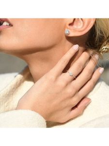 DIAMOND & CO Złoty pierścionek "Côme" z diamentami rozmiar: 54. Żółte pierścionki Diamond & Co, z diamentem, złote. Za 1 014,95 zł.