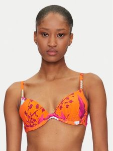 Chantelle Góra od bikini Icon C16VNP Pomarańczowy. Brązowe bikini Chantelle, bez wzorów, z syntetyku. Za 309,99 zł.