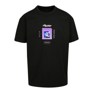 Damska koszulka z krótkim rękawem oversize Koszulka Urban Classics Catch Em 2.0. Czarne koszulki sportowe Urban Classics, bez wzorów, bez ramiączek. Za 168,00 zł.