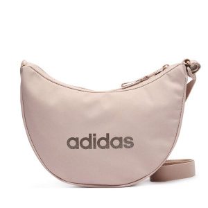 Torebka adidas. Brązowe listonoszki ADIDAS, bez wzorów, bez dodatków. Za 79,99 zł.