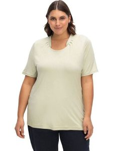 WITT WEIDEN Koszulka w kolorze kremowym rozmiar: 54. Brązowe bluzki WITT WEIDEN, bez wzorów, bez kołnierzyka, bez ramiączek. Za 39,99 zł.