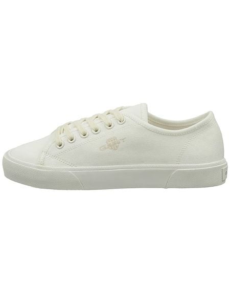GANT Footwear Sneakersy "Zoewill" w kolorze kremowym rozmiar: 40. Brązowe trampki GANT Footwear, bez wzorów, bez zapięcia. Za 144,58 zł.