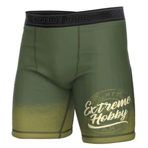 Spodenki Vale Tudo do MMA męskie EXTREME HOBBY BADGE. Zielone balerinki EXTREME HOBBY, bez wzorów, z dzianiny, bez obcasa, na płaskiej podeszwie, bez zapięcia. Za 168,00 zł.