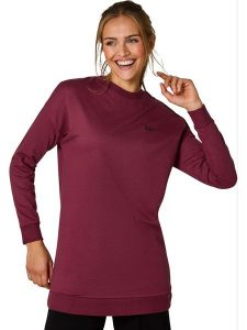 WITT WEIDEN Bluza w kolorze bordowym rozmiar: 48/50. Czerwone bluzy WITT WEIDEN, bez wzorów, bez kaptura. Za 34,45 zł.
