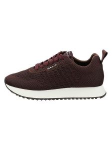 GANT Footwear Skórzane sneakersy "Bevinda" w kolorze brązowym rozmiar: 39. Brązowe trampki GANT Footwear, bez wzorów, bez zapięcia. Za 341,39 zł.