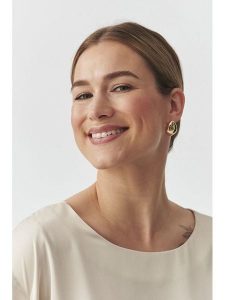 TATUUM Kolczyki-półkreole "Marit" rozmiar: onesize. Kolczyki Tatuum, z mosiądzu. Za 34,99 zł.