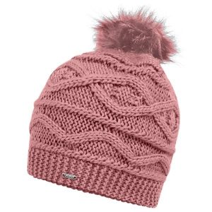 Czapka Damska Pompon Remind II. Czerwone czapki Dare 2b, bez wzorów, sportowe. Za 41,99 zł.
