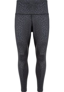 Damskie legginsy Q Sportswear Siantar Long. Czarne legginsy ENDURANCE Q, bez wzorów, z materiału, długie. Za 238,00 zł.