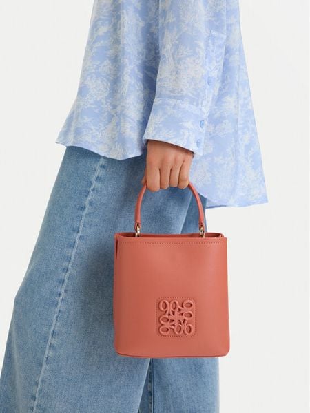 Nine West Torebka CEO-Verona-LDA8887 Pomarańczowy. Brązowe torebki klasyczne Nine West, bez wzorów, z materiału, bez dodatków. Za 179,99 zł.