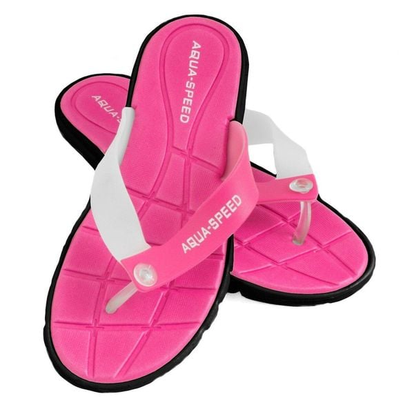 Japonki basenowe damskie Aqua Speed Bali. Czarne klapki Aqua-Speed, bez wzorów, bez obcasa. Za 36,99 zł.