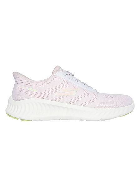 Skechers Sneakersy w kolorze biało-jasnoróżowym rozmiar: 35. Białe trampki Skechers, bez wzorów, z materiału, bez zapięcia. Za 227,85 zł.