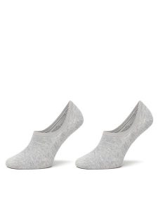 Calvin Klein Stopki 701228801 Szary. Szare skarpetki Calvin Klein, bez wzorów, z bawełny. Za 49,99 zł.