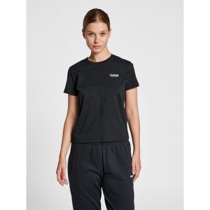Koszulka court Hummel Hmllgc Kristy. Czarne bluzki Hummel, l, bez wzorów, sportowe, bez kołnierzyka, bez ramiączek. Za 137,00 zł.