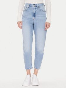 Tommy Jeans Jeansy Mom Jean Uh Tpr Bi0112 Co DW0DW20041 Niebieski Regular Fit. Niebieskie jeansy Tommy Jeans, bez wzorów, z bawełny. Za 339,99 zł.