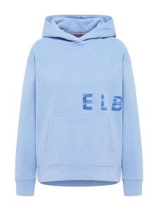 ELBSAND Bluza "Nordika" w kolorze błękitnym rozmiar: S. Niebieskie bluzy ELBSAND, s, bez wzorów, z kapturem. Za 154,07 zł.