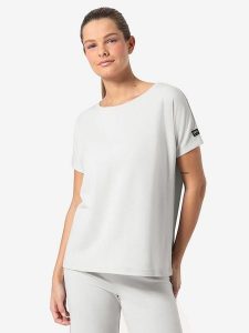 Super.natural Koszulka "Cosy" w kolorze białym rozmiar: M. Białe bluzki super.natural, m, bez wzorów, z wełny, bez kołnierzyka, bez ramiączek. Za 165,99 zł.