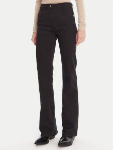 Patrizia Pepe Jeansy CP0937 DS04 K103 Czarny Regular Fit. Czarne jeansy Patrizia Pepe, bez wzorów, z bawełny. Za 679,99 zł.