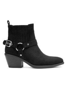 C M Paris Botki w kolorze czarnym rozmiar: 37. Czarne botki C M Paris, bez wzorów, bez obcasa, bez zapięcia. Za 152,99 zł.