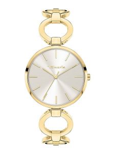 Tamaris Zegarek kwarcowy w kolorze złotym rozmiar: onesize. Żółte, analogowe zegarki Tamaris. Za 217,99 zł.