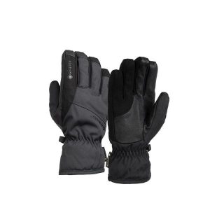 Rękawiczki trekkingowe Elkstone GTX. Czarne rękawiczki TREKMATES, bez wzorów, z gore-texu. Za 251,99 zł.