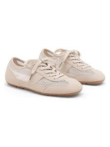 C'M Sneakersy w kolorze beżowym rozmiar: 39. Brązowe trampki C'M, bez wzorów, z materiału, bez zapięcia. Za 109,52 zł.
