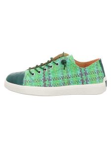 Think! Skórzane sneakersy "Turna" w kolorze zielonym rozmiar: 38,5. Zielone trampki Think, bez wzorów, bez zapięcia. Za 275,40 zł.