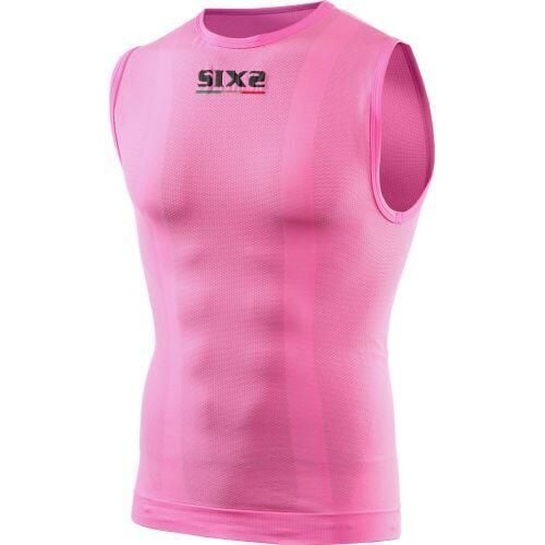 Tank top Sixs SMX. Czerwone topy SIXS, bez wzorów, sportowe, bez kołnierzyka, bez ramiączek. Za 200,00 zł.