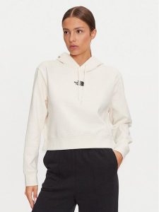 The North Face Bluza Essential NF0A89EX Écru Regular Fit. Bluzy The North Face, m, bez wzorów, z syntetyku, bez kaptura. Za 299,99 zł.