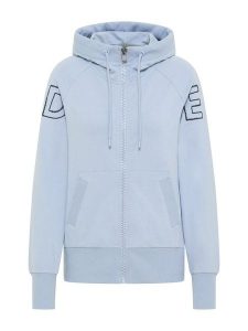 ELBSAND Bluza "Kaire" w kolorze błękitnym rozmiar: M. Niebieskie bluzy ELBSAND, m, bez wzorów, bez kaptura. Za 223,22 zł.