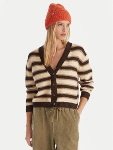 Quiksilver Kardigan Bukit EQWSW03030 Brązowy Regular Fit. Brązowe kardigany Quiksilver, z syntetyku. Za 419,99 zł.