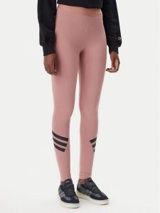 Adidas Legginsy Future Icons 3-Stripes JE0223 Różowy Slim Fit. Czerwone legginsy ADIDAS, bez wzorów, z bawełny. Za 109,99 zł.