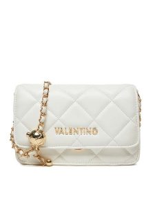 Valentino Torebka Ocarina VBS3KK52R Biały. Białe listonoszki Valentino, bez wzorów, ze skóry, bez dodatków. Za 579,99 zł.