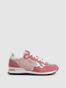 Pepe Jeans FOOTWEAR Sneakersy w kolorze jasnoróżowym rozmiar: 36. Różowe trampki Pepe Jeans FOOTWEAR, bez wzorów, z jeansu, bez zapięcia. Za 202,03 zł.