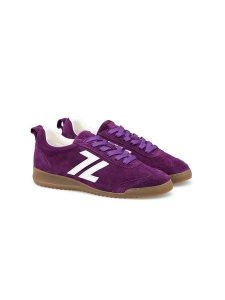 LLOYD Skórzane sneakersy w kolorze fioletowo-białym rozmiar: 38. Białe trampki LLOYD, bez wzorów, bez zapięcia. Za 341,95 zł.