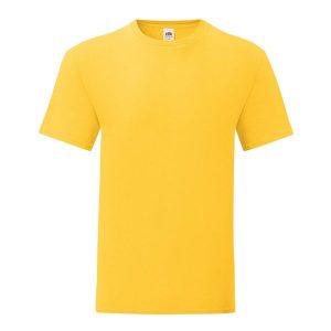 Kultowa Koszulka Unisex Dla Dorosłych. Brązowe bluzki FRUIT OF THE LOOM, xl, bez wzorów, sportowe, bez kołnierzyka, bez ramiączek. Za 33,99 zł.