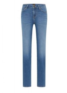 DAMSKIE SPODNIE LEE MARION STRAIGHT USED 112339085. Jeansy Lee, bez wzorów, z jeansu. Za 209,99 zł.