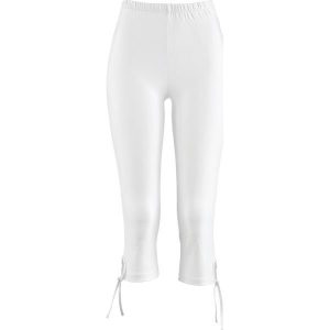 Legginsy rybaczki bonprix biały. Legginsy marki bonprix. Za 44,99 zł.