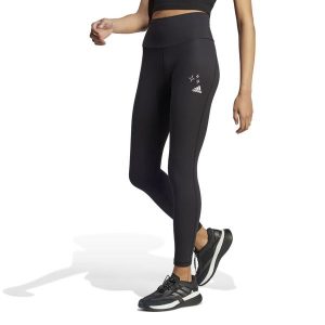Legginsy fitness damskie Adidas. Czarne legginsy ADIDAS, bez wzorów, z bawełny. Za 199,99 zł.