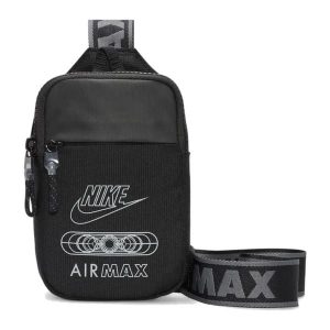 Saszetka na ramię torebka Nike. Czarne nerki i saszetki Nike, bez wzorów. Za 132,65 zł.