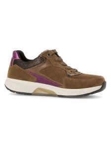 Gabor Sneakersy w kolorze jasnobrązowym rozmiar: 40. Brązowe trampki Gabor, bez wzorów, z materiału, bez zapięcia. Za 206,42 zł.