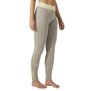 Legginsy termoaktywne damskie Helly Hansen Lifa Active Pants. Brązowe legginsy Helly Hansen, bez wzorów. Za 141,99 zł.