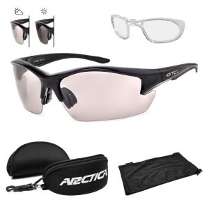 Okulary przeciwsłoneczne polaryzacyjne fotochromowe Arctica Performance S-148FP. Czarne okulary przeciwsłoneczne ARCTICA. Za 235,00 zł.